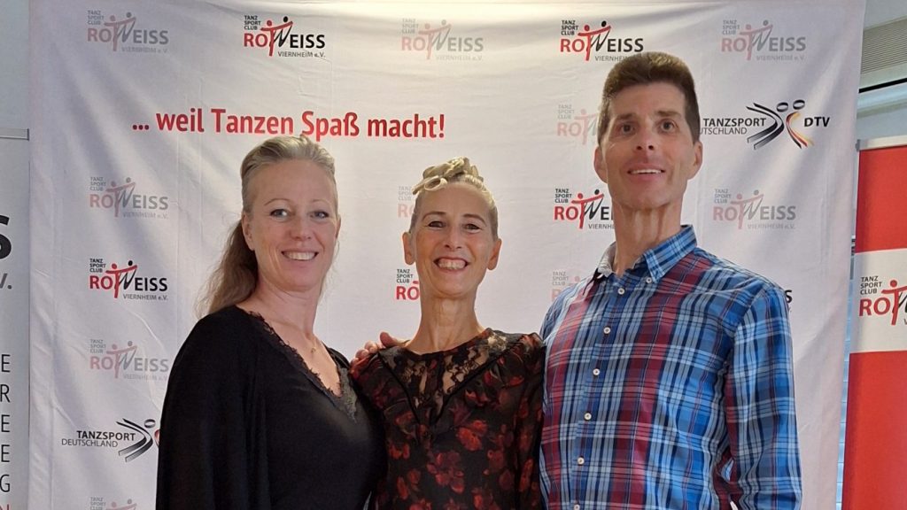 Richard und Michaela mit Trainerin Petra