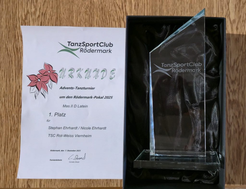 2025-12-07 Sieg in Rödermark für Nicole und Stephan
